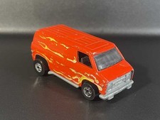 Hot Wheels Blackwall - BW - Super Van - Rare(r) Red with Flames