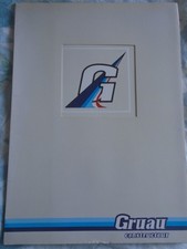 Gruau Renault 25 Press Pack brochure 1986 French text 1 photo + brochure