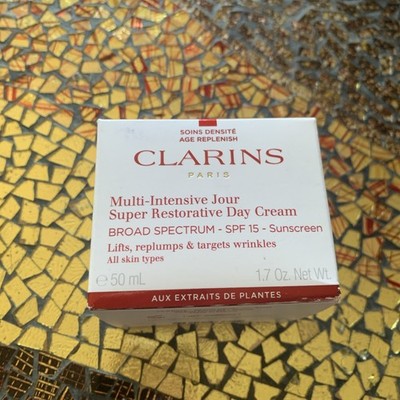 Clarins Multi Intensive Jour Super Restorative Day Cream Spf 15 /50ml ,New