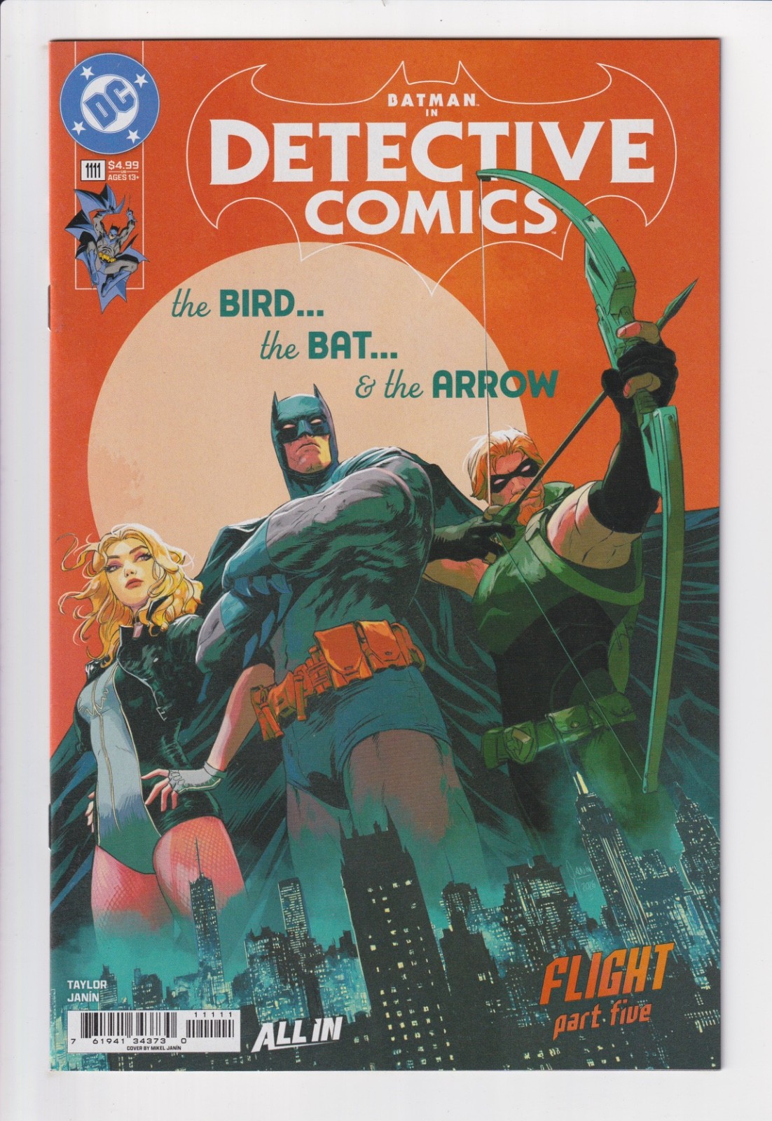 DETECTIVE COMICS #1111 NM 7/22/26 Tom Taylor	Mikel Janin DC A-Z single
