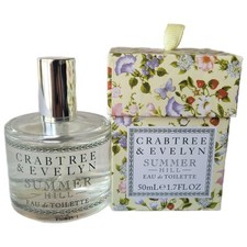 Crabtree and Evelyn Summer Hill Eau de Toilette 1.7 oz EDT Perfume Fragrance New