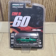 Greenlight Hollywood CHASE 1967 Ford Mustang Shelby GT500 Eleanor 1:64 Chase