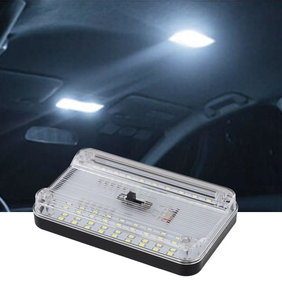 High quality 1 x Car Roof Light Car Vehicle Interior Van Trunk Lamp White - Image 3 of 4