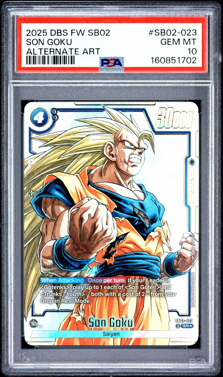 2025 DRAGON BALL SUPER CARD GAME FUSION WORLD MANGA BOOSTER 02 SON
