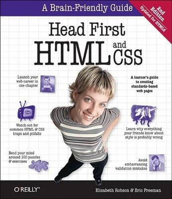 Head First HTML and CSS: OREILLY AND ASSOCIATE by Elisabeth Robson (English) Pap