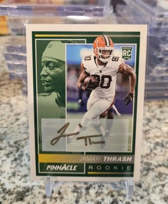 Jamari Thrash 2024 Panini Encore Pinnacle Rookie Autograph Rc Auto /199 Browns
