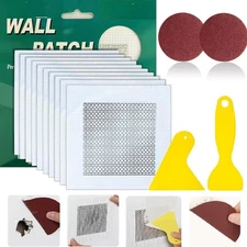 14 Pack Drywall Repairs Patch, Drywall Repair Kit with Extended Self-Adhesive Me
