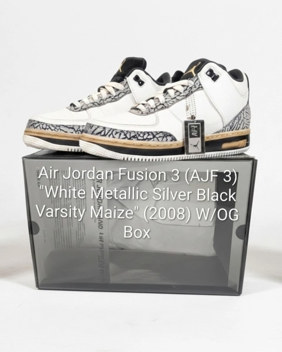 Jordan Fusion 3 White - 323626-101 for Sale | Authenticity
