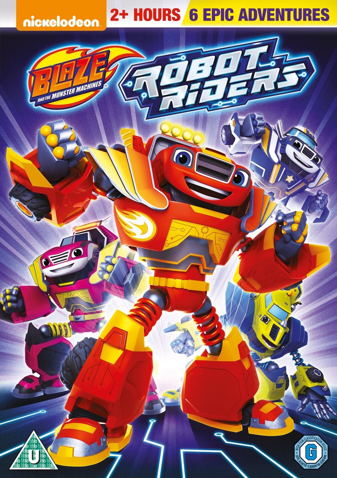 Blaze and the Monster Machines: Robot Riders [U] DVD