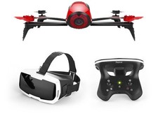 Parrot Bebop 2 Drohne mit Skycontroller 2 und FPV-Brille, 2 Akkus