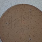 Blue & Beige Speckled Stoneware Jar Crock Middle Kill Elementary PA 1948-2013 — photo 2