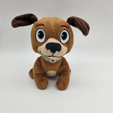 Disney Puppy Dog Pals Bingo Plush 8" Brown Dog Stuffed Animal Just Play Toy