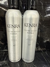 2x Kenra Volume Mousse EXTRA 17 8oz new