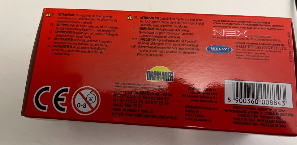 WELLY Trabant 601 1964-1990 Modellino - Azzuuro - Immagine 4 di 4