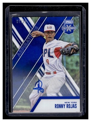 Rojas, Ronny - 2017 Elite Extra Edition - Autograph - 7/25