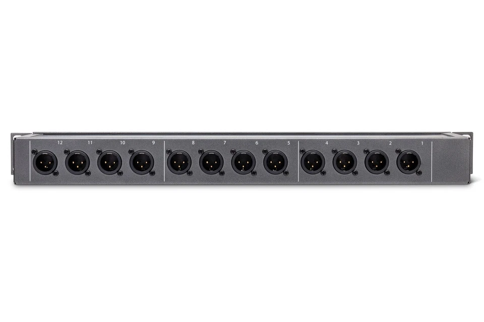 Hosa PDR-369 12-point XLR Balanced Patchbay - Image 2 of 4