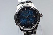 Box, Papers [Near MINT] Seiko Presage 4R35-01T0 SARY073 Blue AT Men's Watch