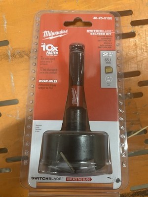 Milwaukee Switchblade Selfeed Bit 2-9/16 in Steel 48-25-5150