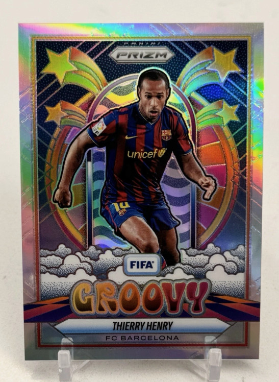 2025-26 Panini Prizm Thierry Henry Groovy