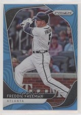 2020 Panini Prizm Tier II Mega Box Carolina Blue Freddie Freeman #166 07b0