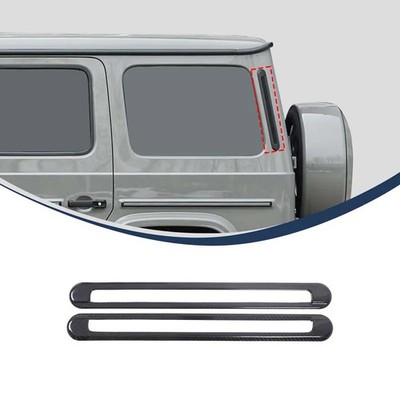 For Mercedes Benz G Class W465 Carbon Fiber C Pillar G63 G550 Rear Window Trim
