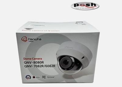 NEW Hanwha Vision QNV-6082R 2MP IR Outdoor Network Dome Camera