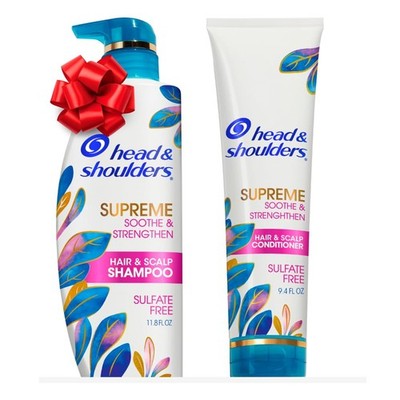 Head  Shoulders Supreme Anti-Dandruff Shampoo and Conditioner Set, 1 Pyrithio...