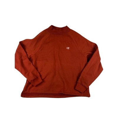 Champion Auth Athleticwear XL Rust Orange Crewneck Sweatshirt Heavy (a2/50)
