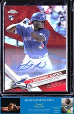 2017 Topps Chrome Update *Anthony Alford **Card #HMT93** AUTO #'d /25