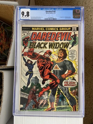 Daredevil #97 CGC 9.8 Off-White Pages To White Pages!  Great Grade To Collect!