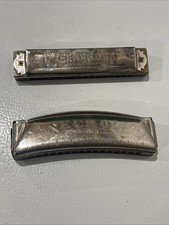 Vintage Hohner Weekender  Echo Harmonica Pair Lot of 2