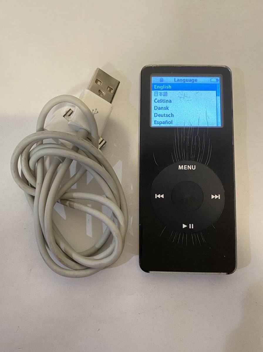 Apple iPod nano 8GB ブラック USBケーブル付き Apple iPod nano ブラック USBケーブル付き - メルカリ