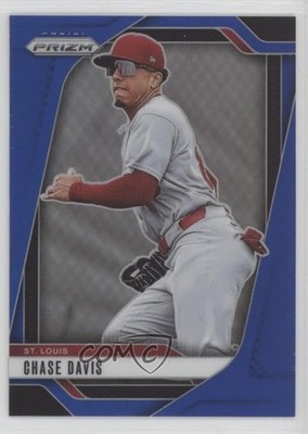 2025 Panini Prizm Blue Prizm 81/199 Chase Davis #237 2o7
