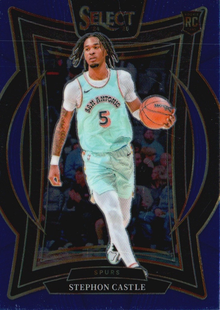2024-25 Panini Select #72 Stephon Castle Blue (Retail)