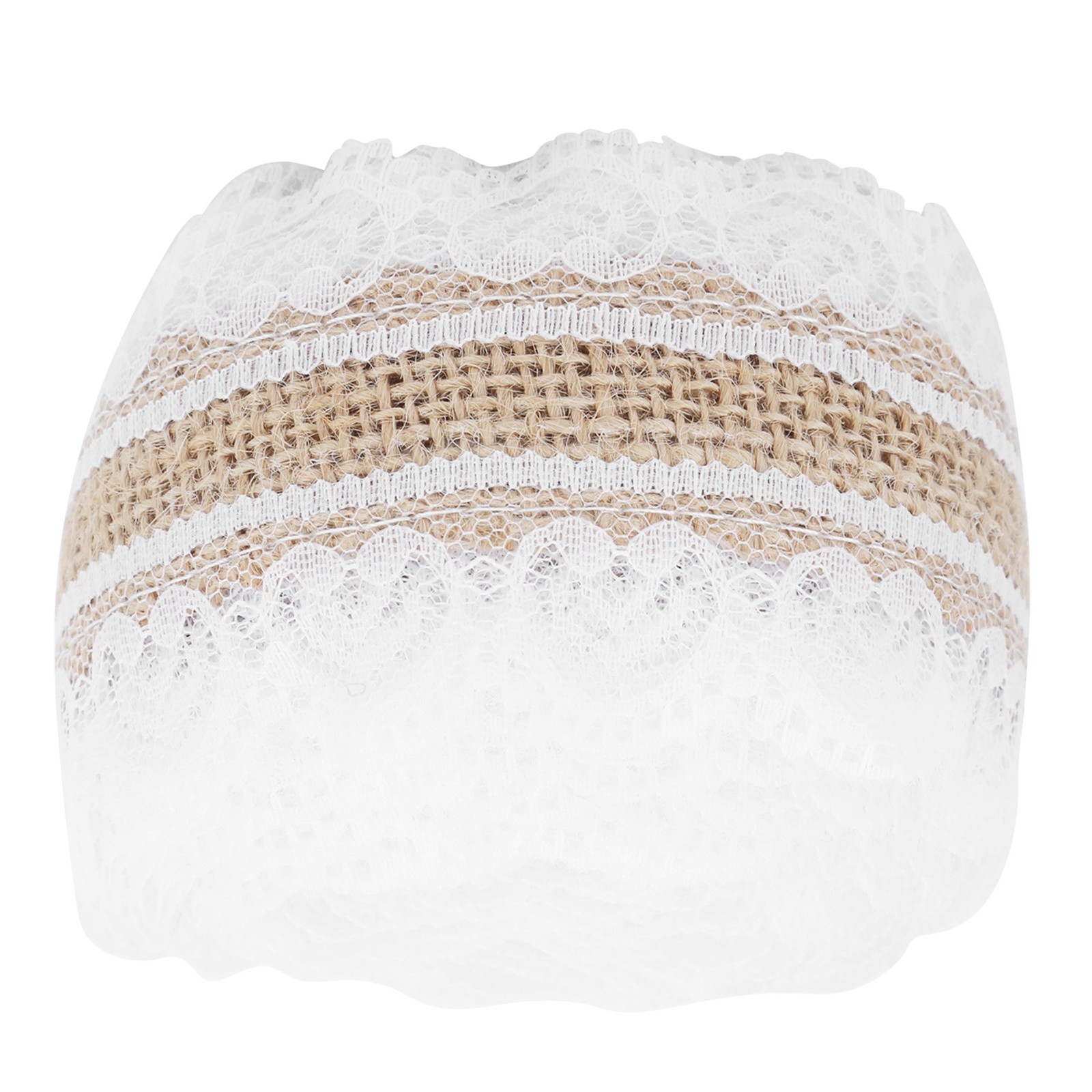 Burlap Ribbon 5.5yd DIY Diverse Styles Lace Burlap Roll For Wedding Party Gift