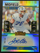 2024 Panini Contenders - Joe Alt #166 Los Angeles Chargers - RC AUTO /50