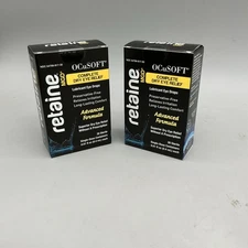 2 Pack OCuSOFT Retaine MGD Complete Dry Eye Relief Lubricant Eye Drops 30 Count