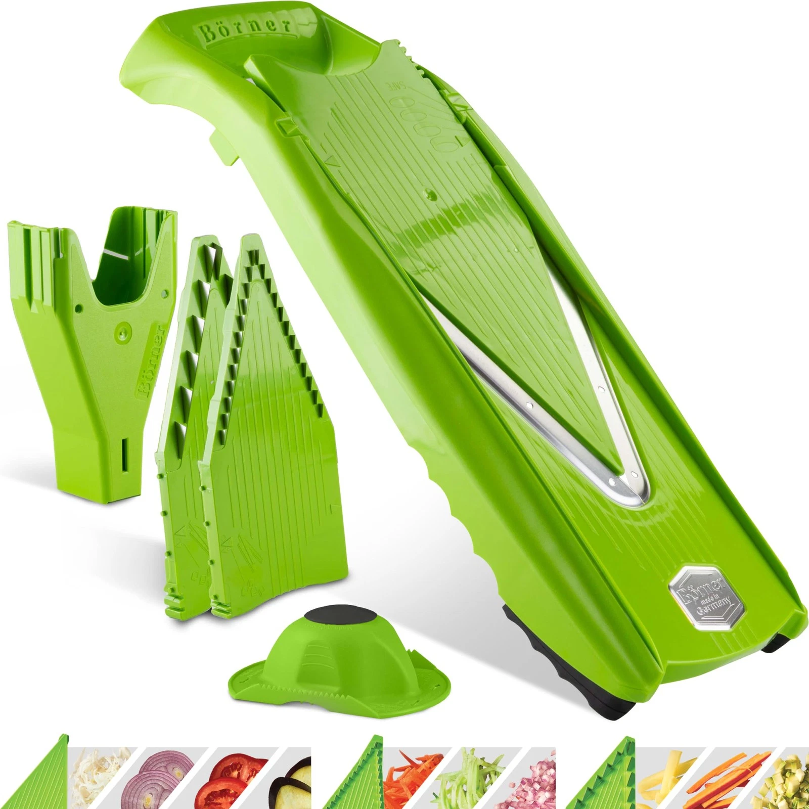 Mandoline Slicer V5 (Starter Set) • Vegetable V-Slicer for Slices, Sticks & D...