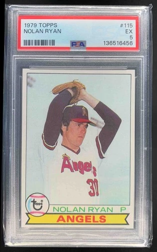 Nolan Ryan 1979 Topps #115 Angels PSA 5