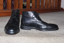 JOHNSTON & MURPHY  Black Dress Ankle Boots    Sz Men's 7M