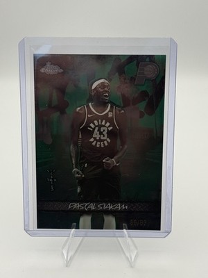 2025-26 Topps Chrome x Cactus Jack Pascal Siakam Jacked Up Green Refractor #/99