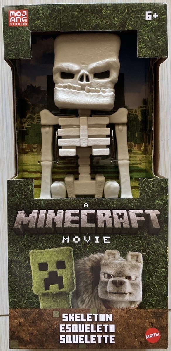 A Minecraft Movie 12” Skeleton Large Action Figure NEW 6+ - Main Image