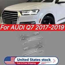 Headlight Drl Led Light Guide Strip For Audi Q7 2016-2019 Daytime Running Light