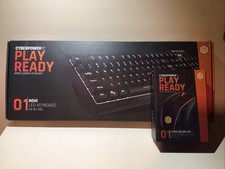 Cyberpower PC Play Ready Gaming RGB Keyboard KB-161-306 and mouse M0-131-102