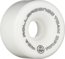 Rollerbones Team Logo 98A Recreational Roller Skate Wheels Set of 8 