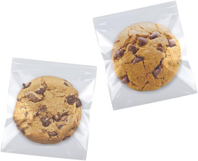 SUREHOME Cookie Bags Cellophane Clear Individual Treat for Cookies, 5X6 Inch Gif