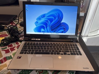 Toshiba L50D-C Laptop 8 Gigs Ram And 1 Tb Hard Drive AMD 8 Win 11