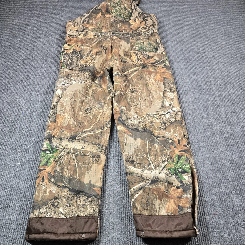 Ridgecut Bib Overalls Mens Large Realtree Edge Camo Insulated Hunting TRB20EDG - Image 3 of 4