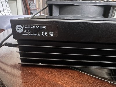 IceRiver AL0 Asic Miner 400 GH/s Alephium Alph - Lightly Used - FREE Shipping!