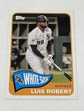2021 Topps Baseball 1965 Topps Redux - Luis Robert - Chicago White Sox